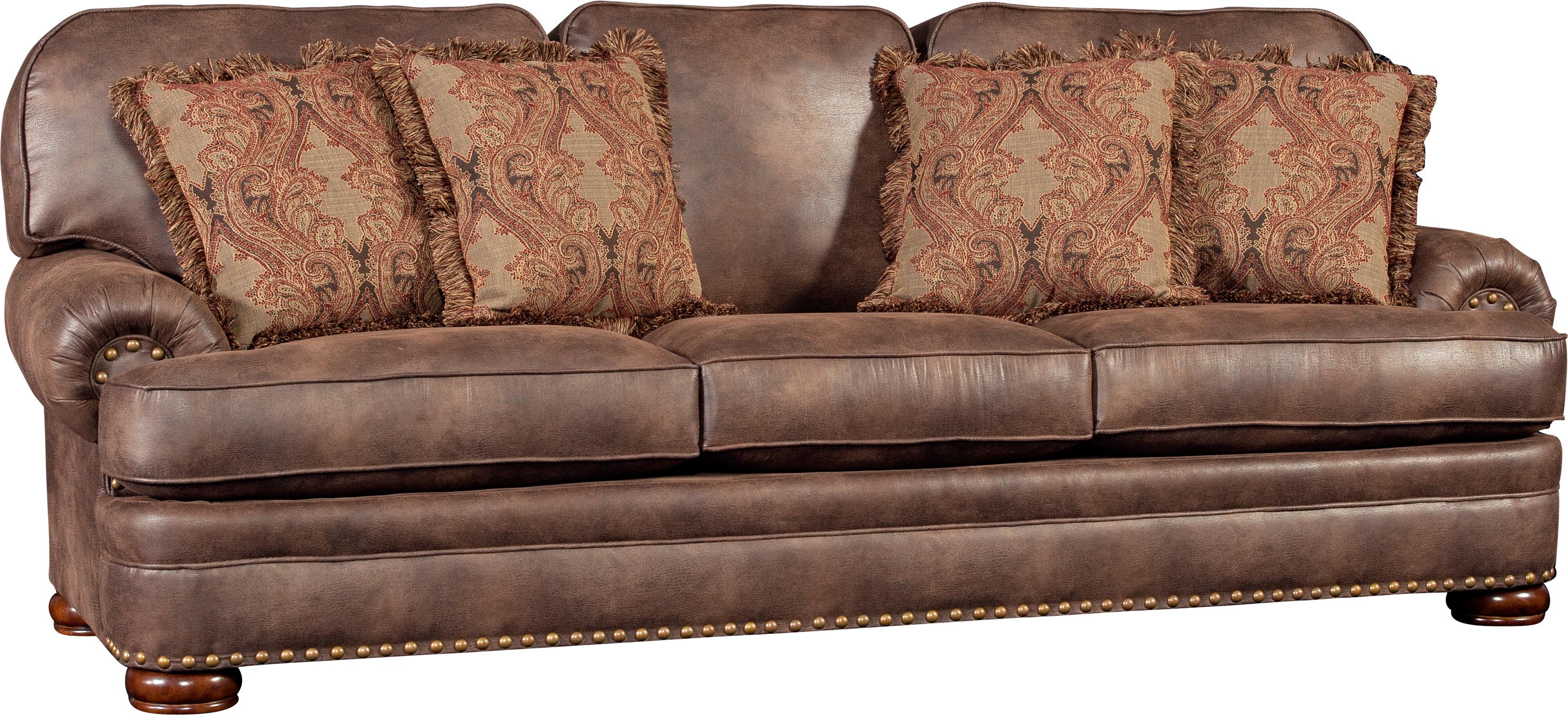 Mayo 3620 Traditional Stationary Sofa Story & Lee Furniture Sofas